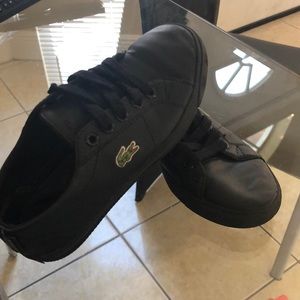 toodlers lacoste sneakers size12